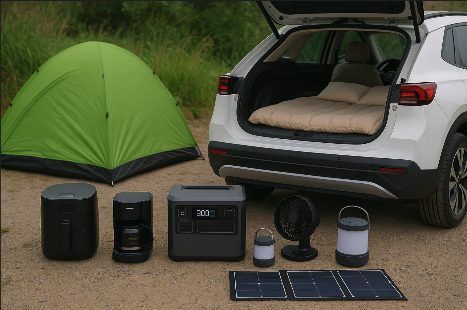 전기차 차박 필수템 (가전, 침구, 전력관리)