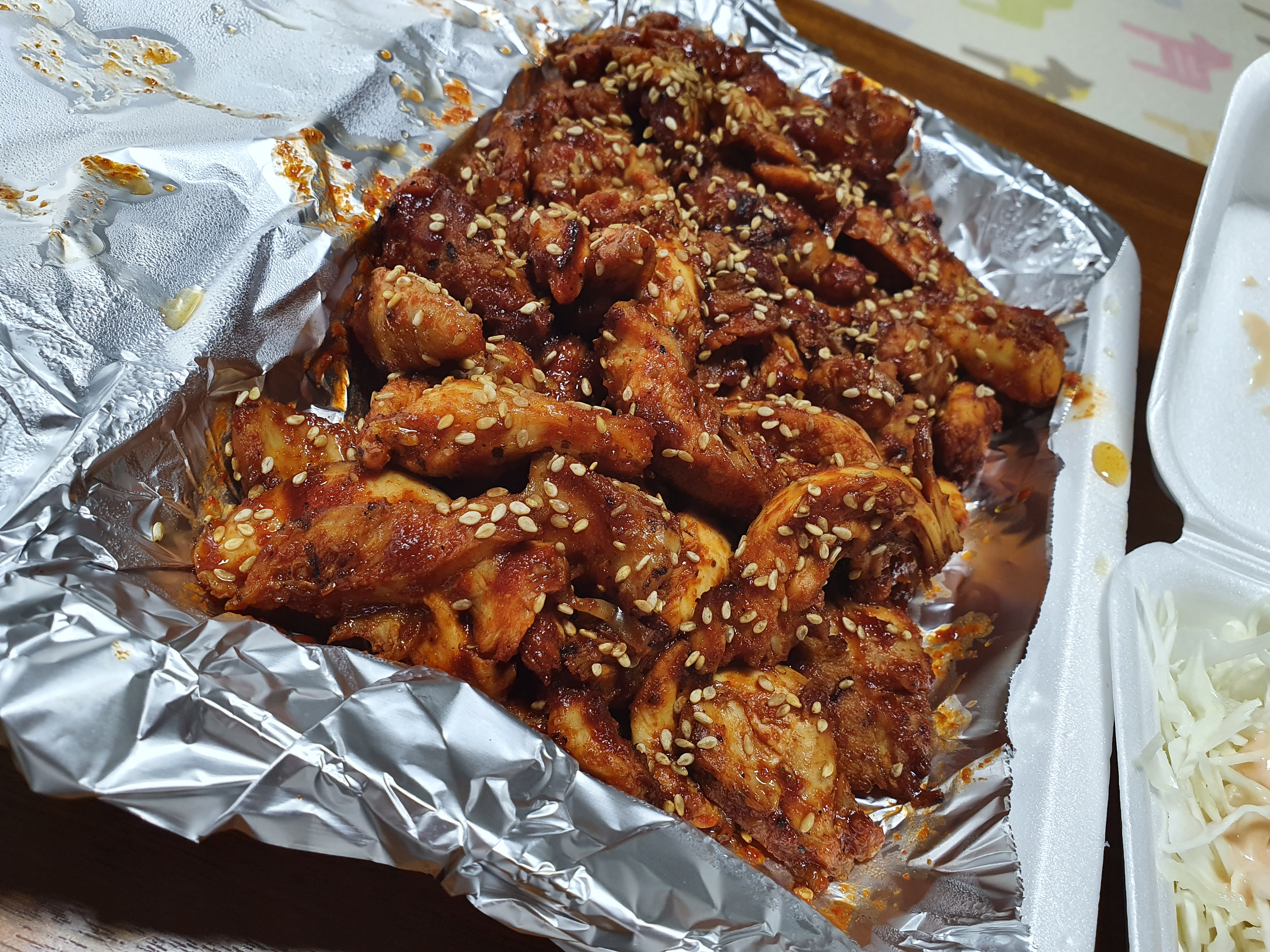 불향이 많이나는 불닭살!!