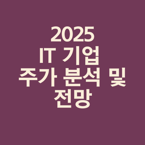 IT 기업 분석