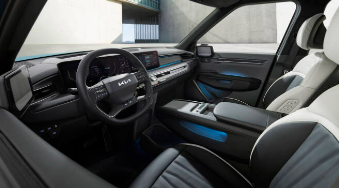 EV9 색상, 디자인