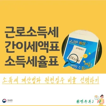 근로소득 세율표 2025년 버전 전격 분석으로 절세전략_26