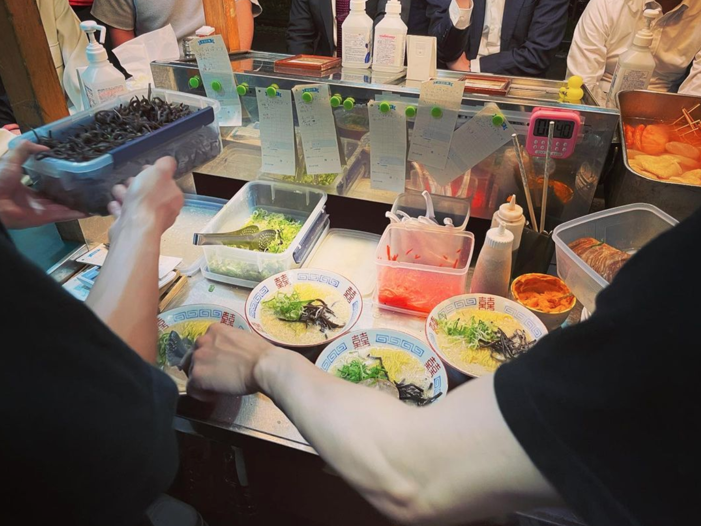 후쿠오카 맛집 - 야타이 라멘 신류