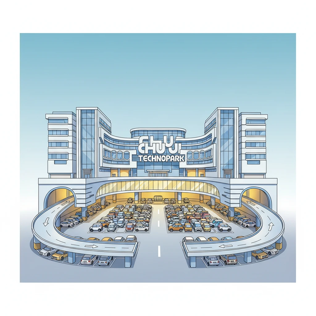 춘의역 공영주차장 주말 야간 무료 개..