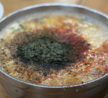 식스센스 시티투어 전주 초록색 크리미 콩국수 맛집