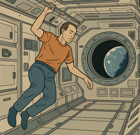 인간이 우주에 머물 수 있는 최대 기간과 생리적 한계