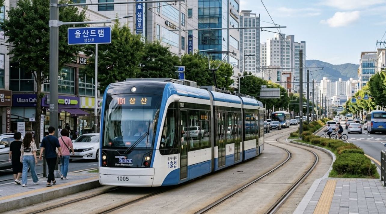 울산 도시철도 1호선 트램