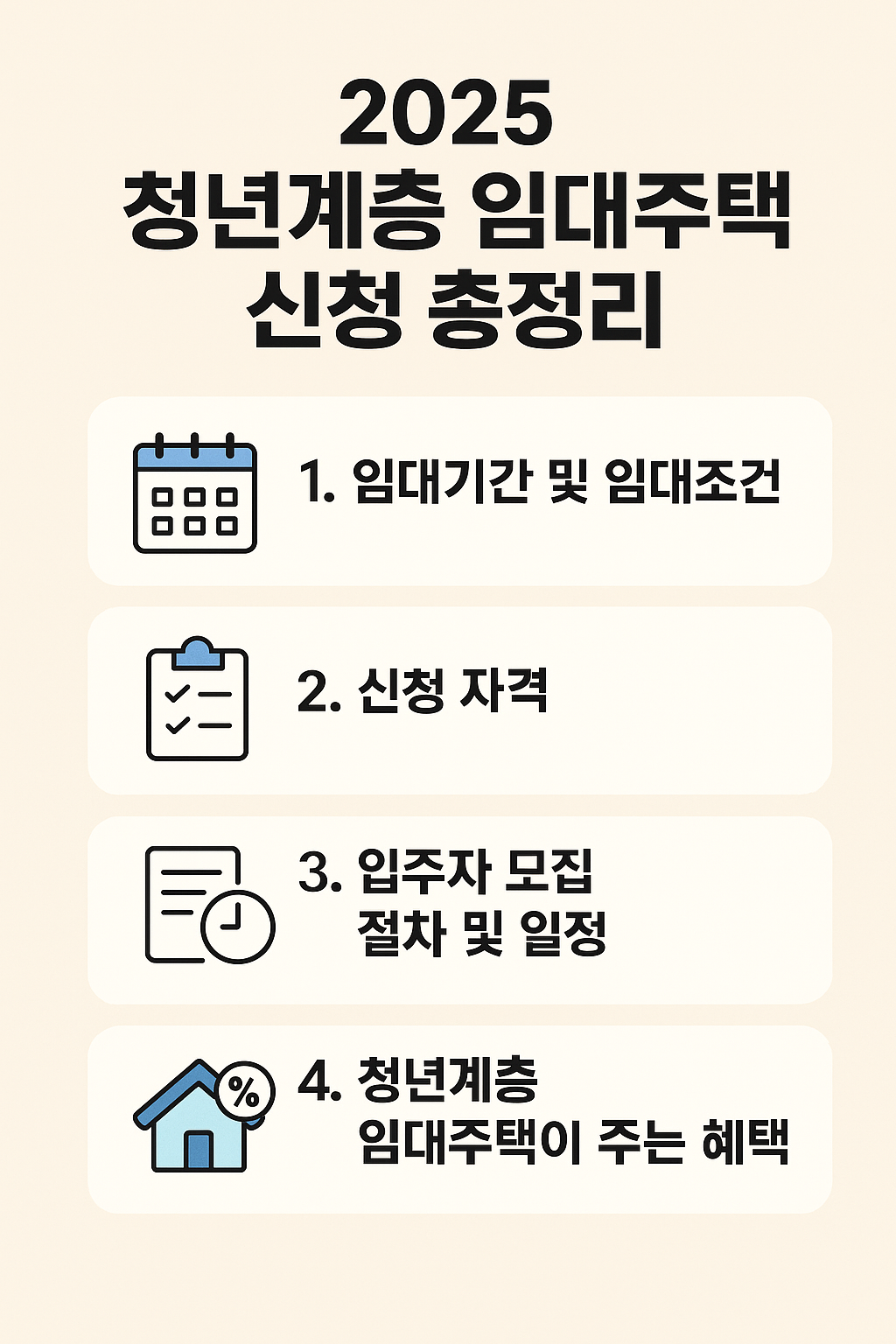 청년계층 임대주택 신청 총정리 (기간, 조건, 절차)