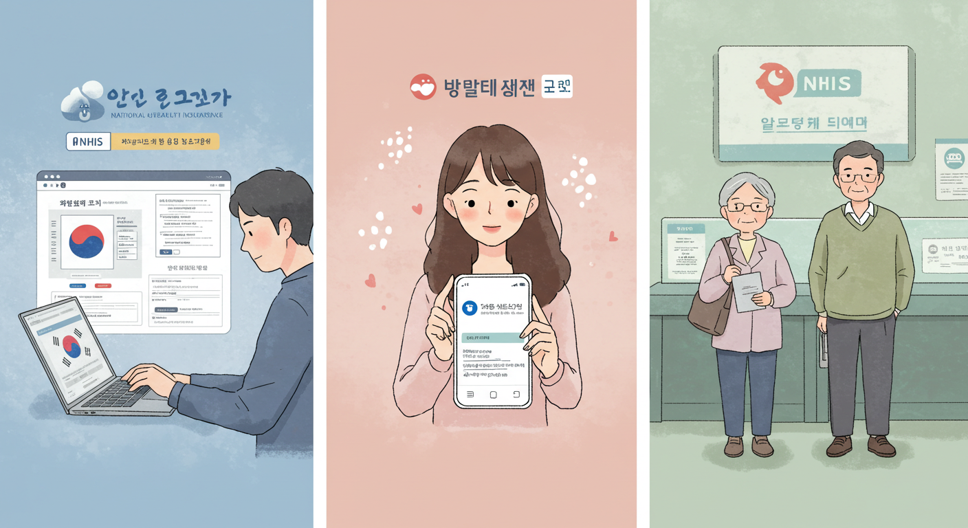 온라인·앱·오프라인으로 환급 신청하는 장면