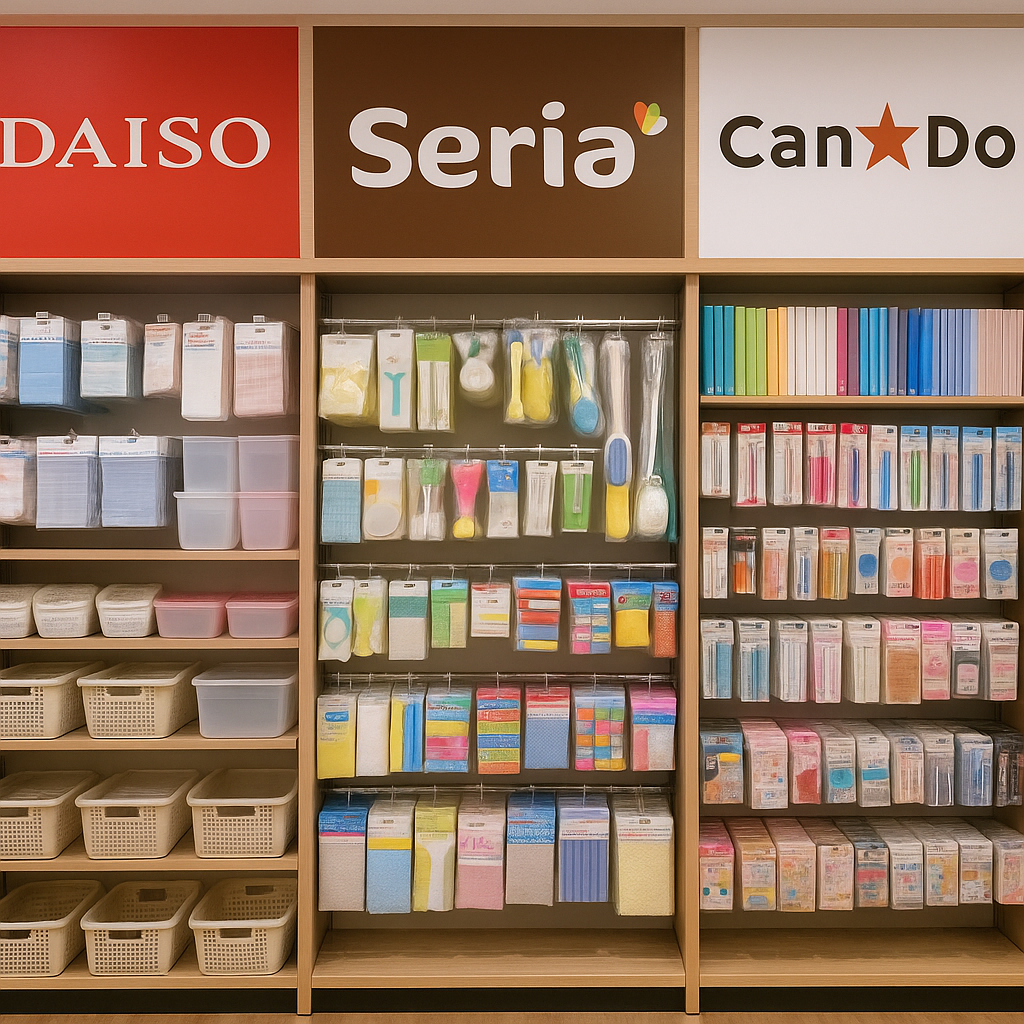 다이소,세리아,캔두
