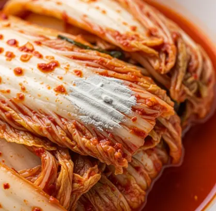 김치 보관중 김치가 하얗게 되는이유-1