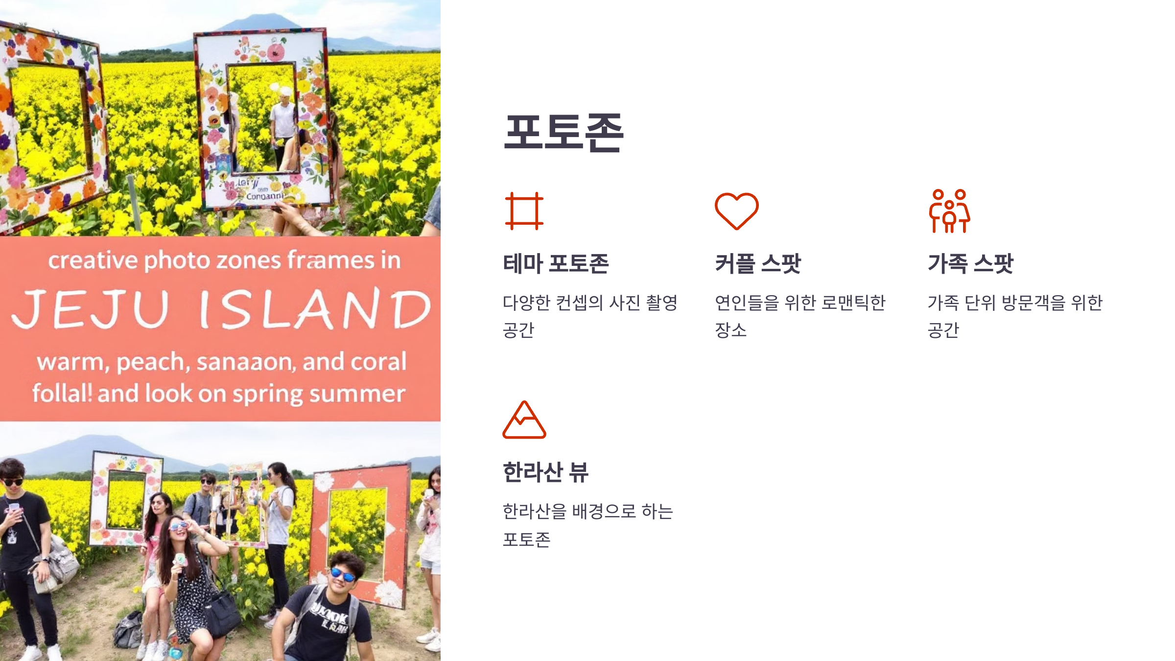 제주의 봄! 휴애리 유채꽃 축제!