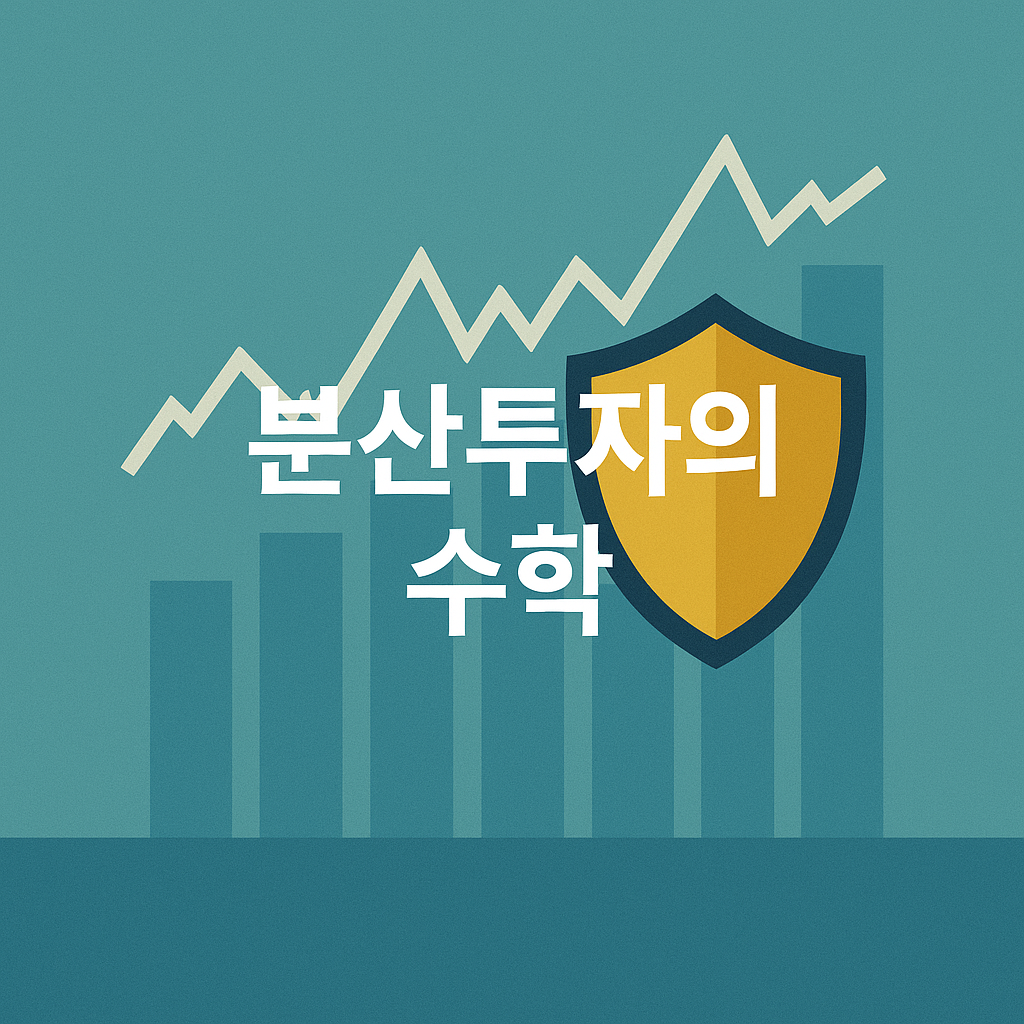 📊 리스크를 반으로 줄이는 법 분산투자의 수학적 원리