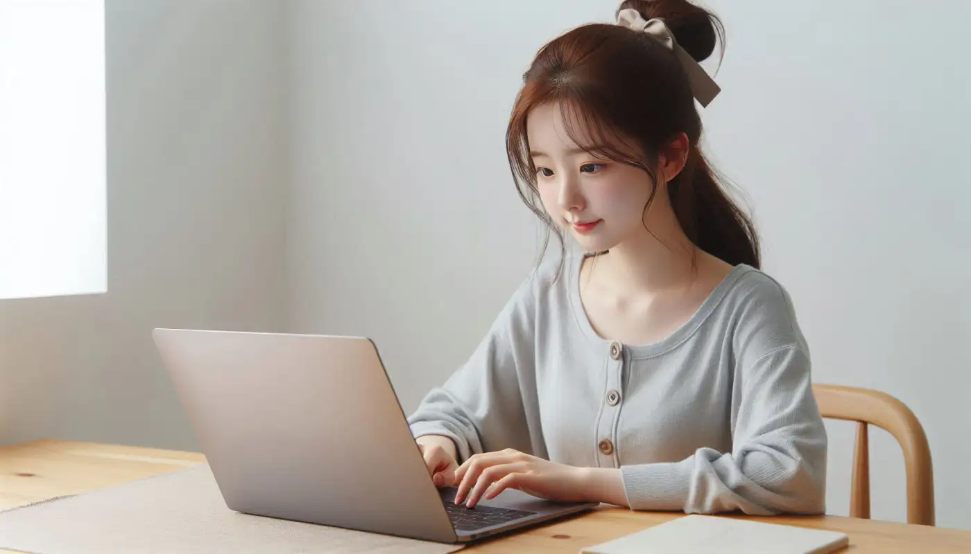 거래량-시가총액-알트코인-순위를-알아보는-여성의-모습