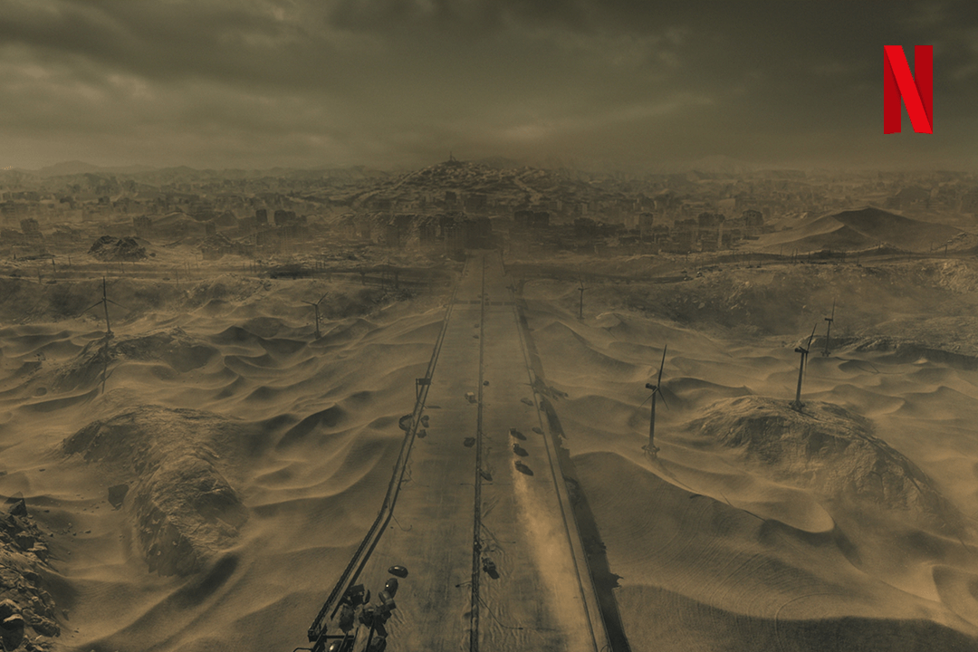 <택배기사>의 공간적 배경 - 황폐화된 대한민국