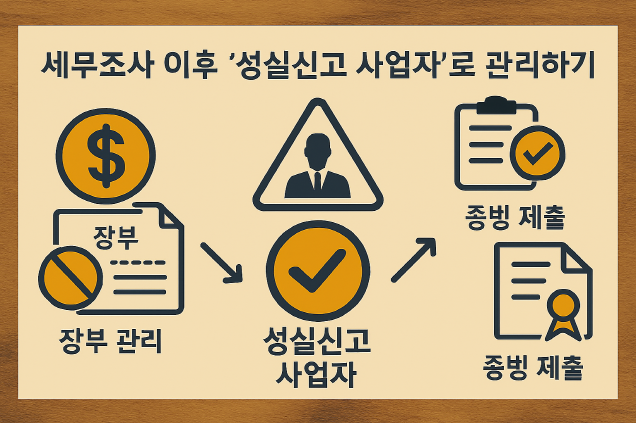 1인 사업자가 세무조사 이후 ‘성실 신고 사업자’로 관리하기