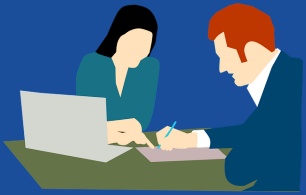 상담하는 사람들