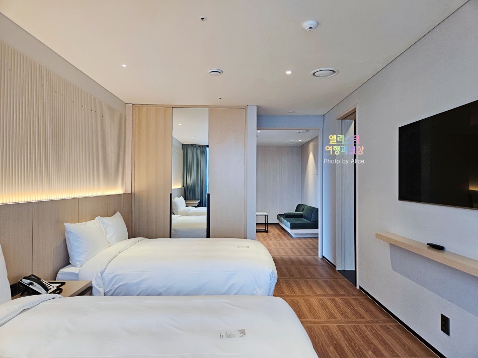 울산 타니베이 호텔, 신상 오션뷰 호텔 숙소 추천 - 코너스위트룸