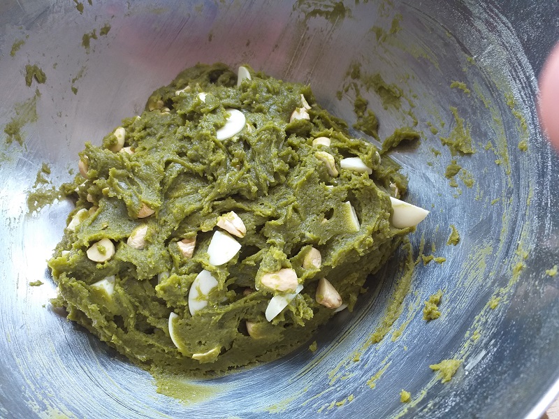 쿠키만들기, 녹차쿠키