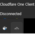 무료 보안 네트워크 설정 Cloudflare WARP 작업 표시줄