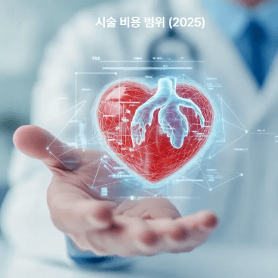 2025 협심증 스텐트 시술 비용 총정리｜보험 적용 기준&middot;본인부담금&middot;실손 청구 팁