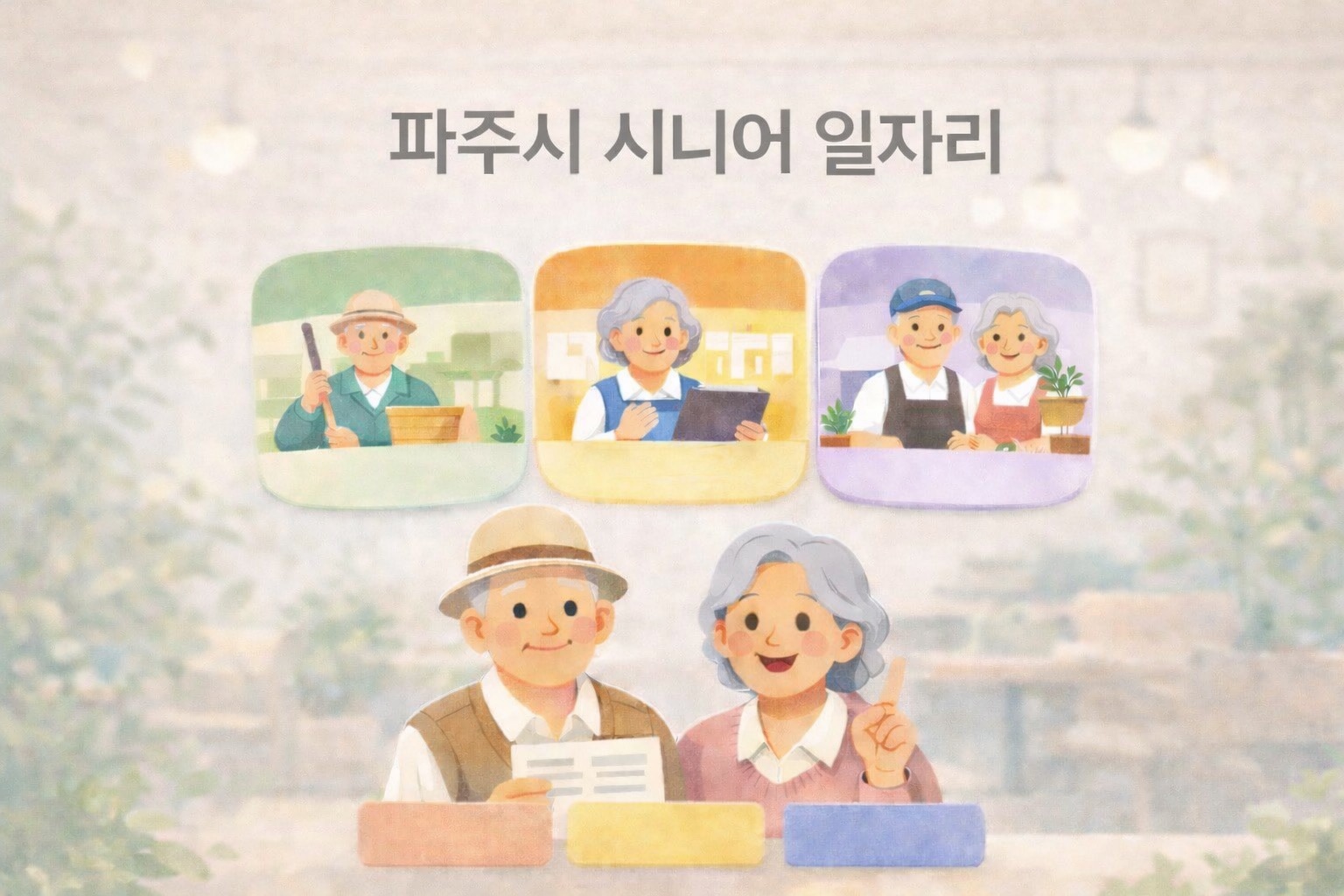 파주시 시니어 일자리