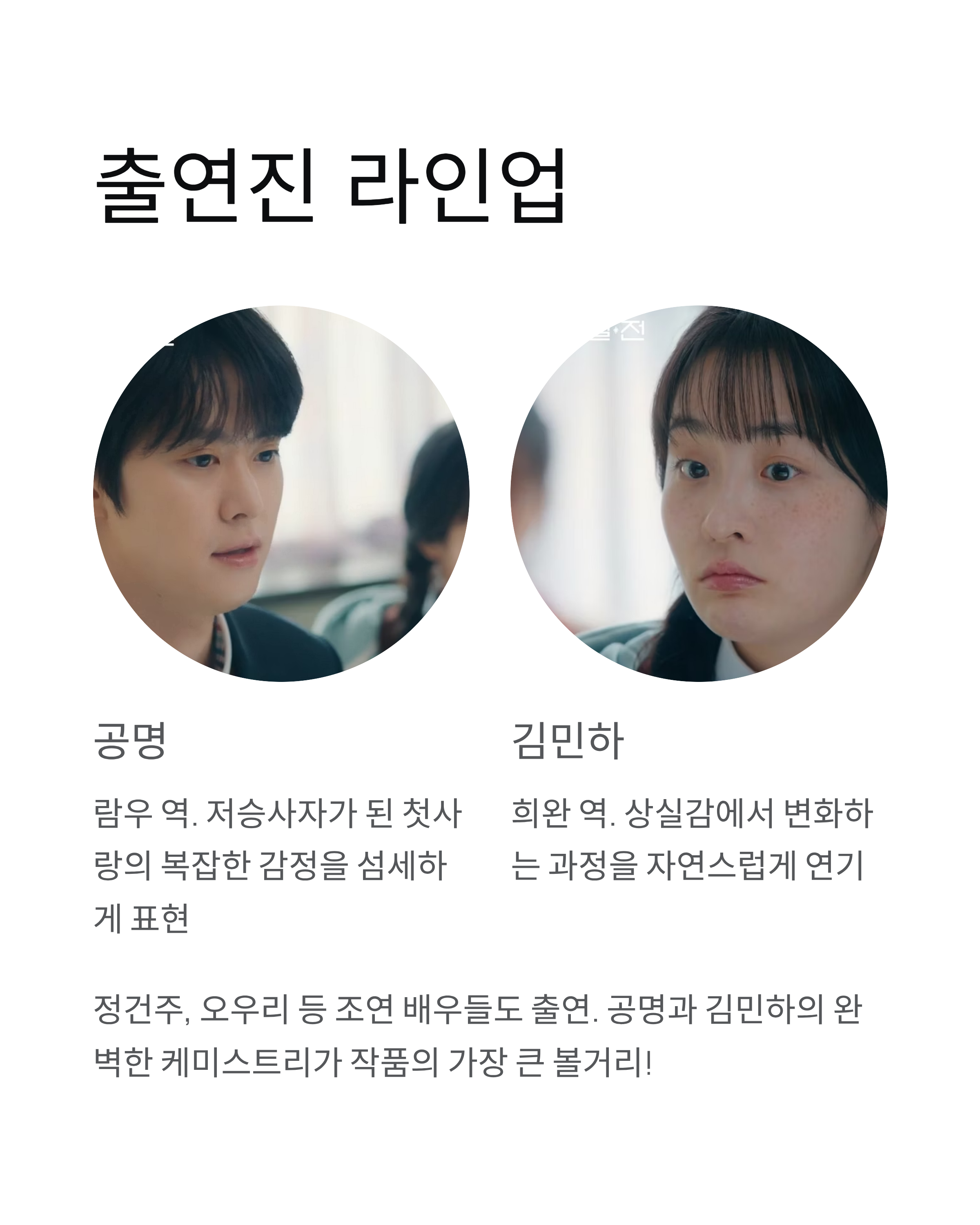 내가죽기일주일전 등장인물·출연진·결말 총정리! 재방송·책 정보