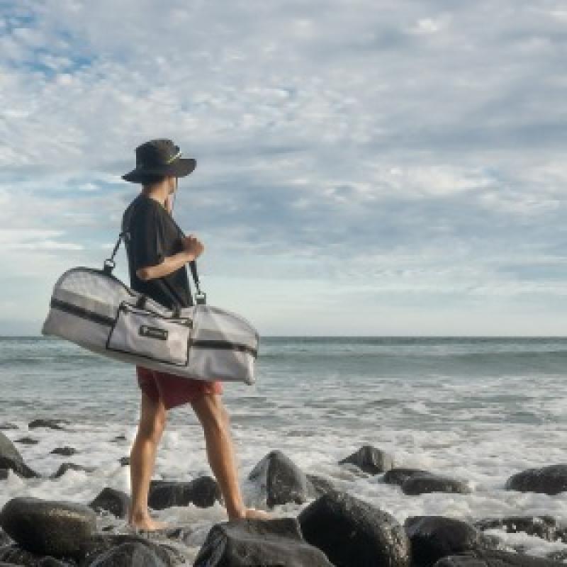 더블케이 프리다이빙 메시 핀백 오리발가방 핀가방