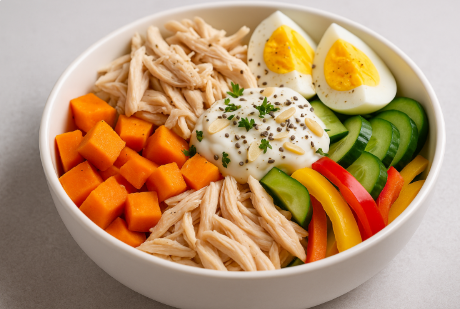 고구마 단백질 샐러드 관련이미지