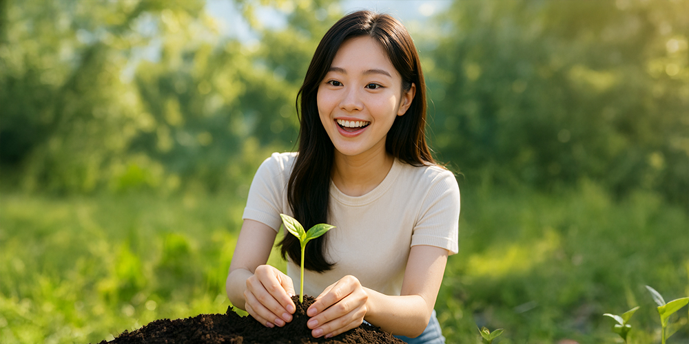 꿈속에서 식물을 보고 좋아하는 사람