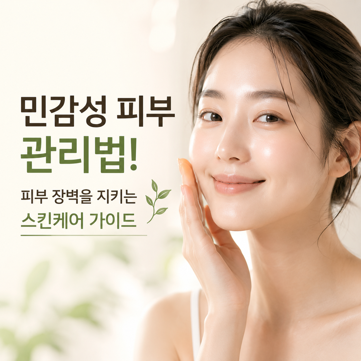 민감성 피부 관리법