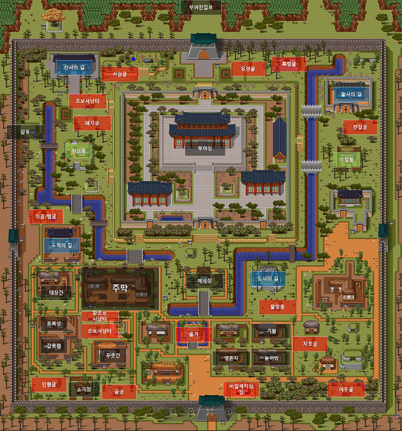 사냥터 레벨 및 사냥팁