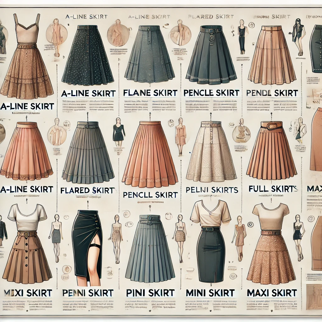 “여자 스커트, 이렇게 다양했어? — 스타일별 스커트 종류 정리와 셀럽들이 고른 올 시즌 트렌드”