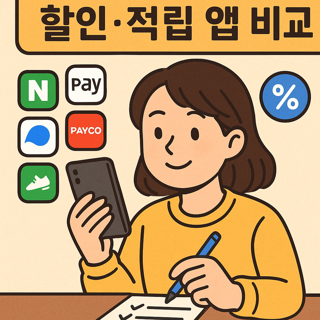 스마트 소비·절약 루틴 ❘ 할인·적립 앱 비교 관련사진