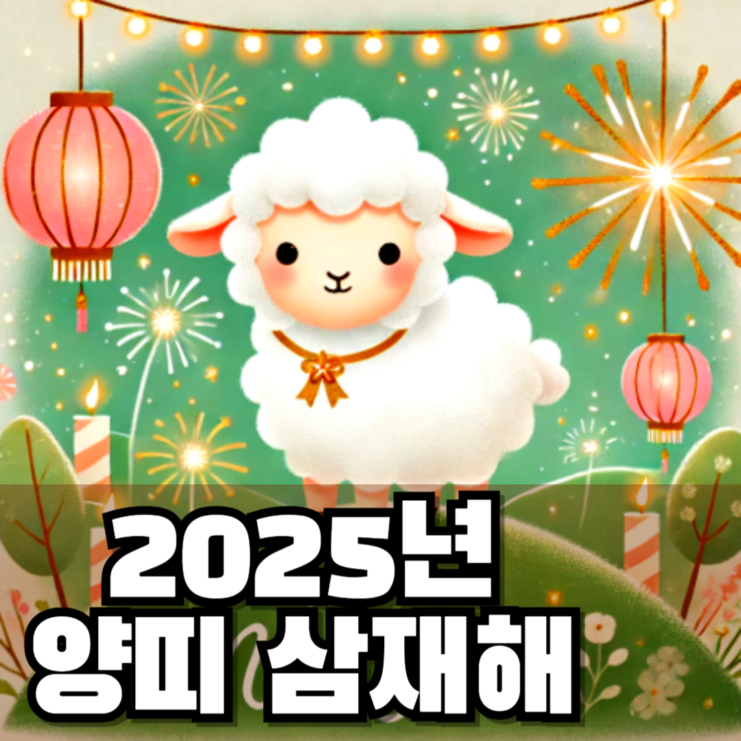 2025년 양띠 삼재해