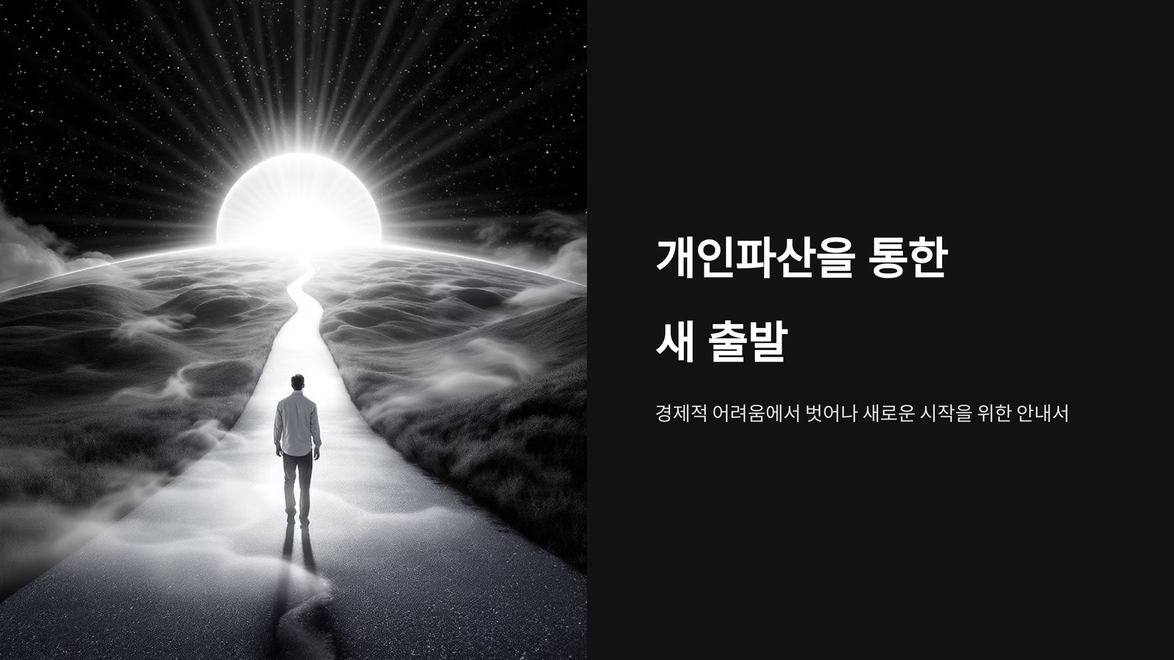 개인파산 신청 방법, 끝이 아닌 다시 시작하는 길