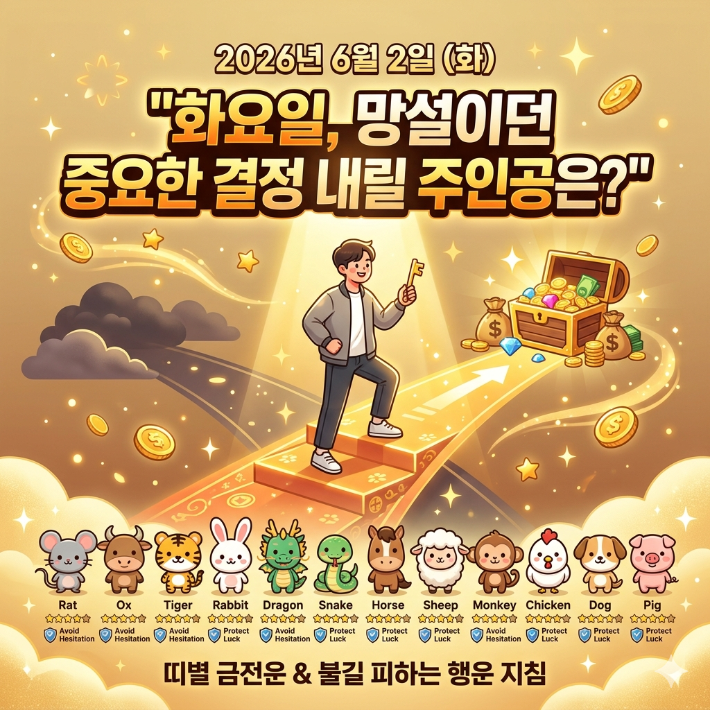 6월2일 오늘의 운세