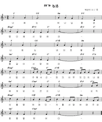 미가 6장 8절 묵상 - 사람아 주께서 선한 것이 무엇임을 네게 보이셨나니_6