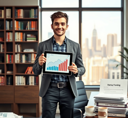 청년창업 자금대출 그림