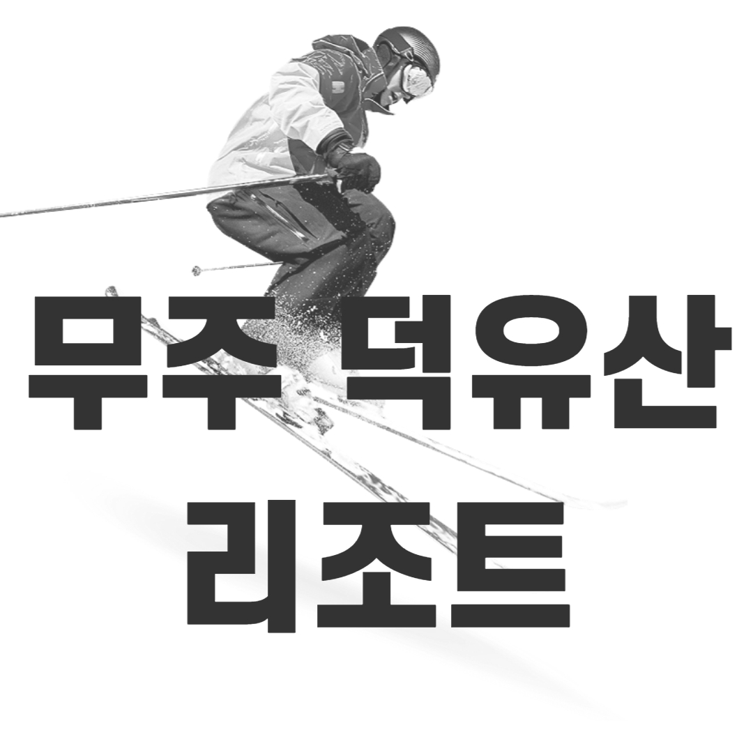 무주 덕유산 리조트 스키장