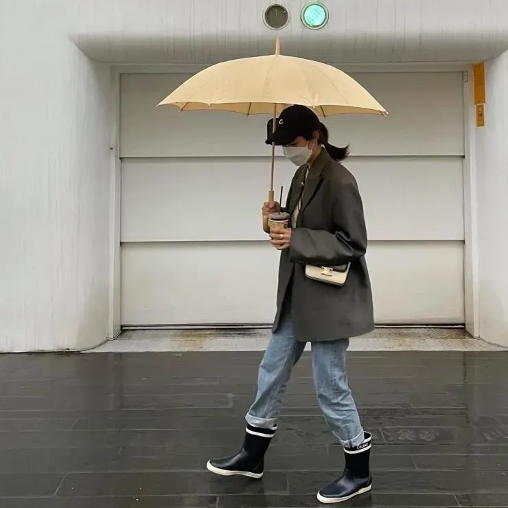 차정원 셀린느 레인부츠