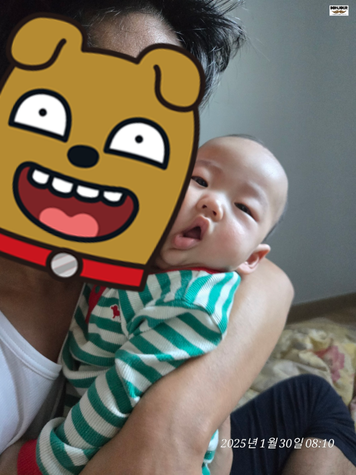 첫째 신생아 시절 스킨십 추억