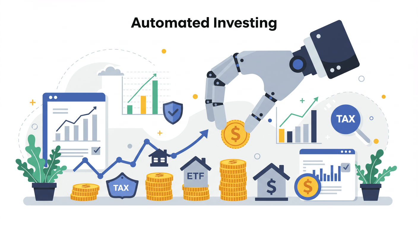 "재테크: 자동화된 투자 루틴으로 복리를 만든다"에 대한 이미지입니다.