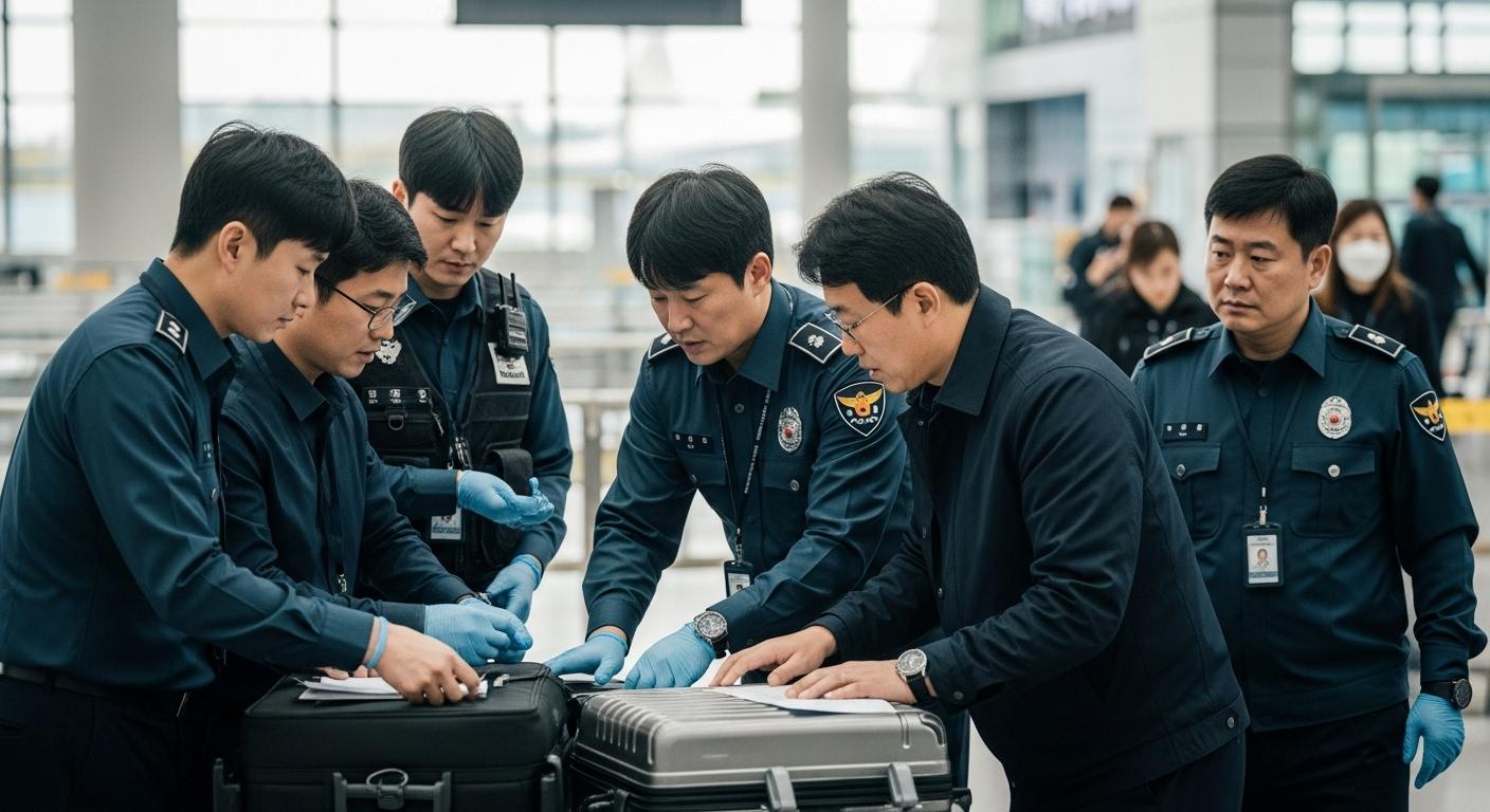 인천공항마약수사무마