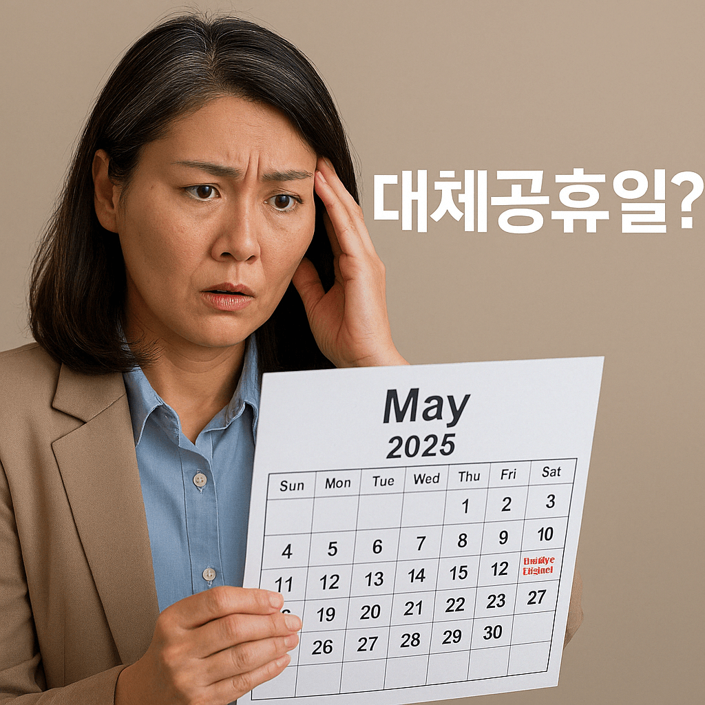 2025 근로자의 날 대체공휴일 될까? 황금연휴 정리 총정리