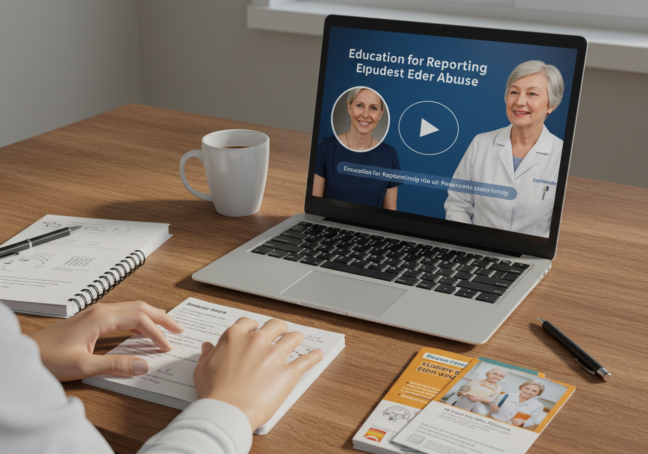 노인학대 신고의무자 교육&amp;#44; 신청 방법
