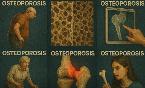 골다공증의 모습