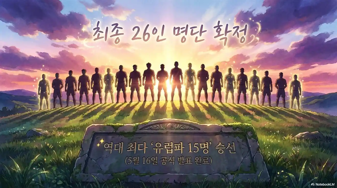월드컵 국가대표 최종 26인