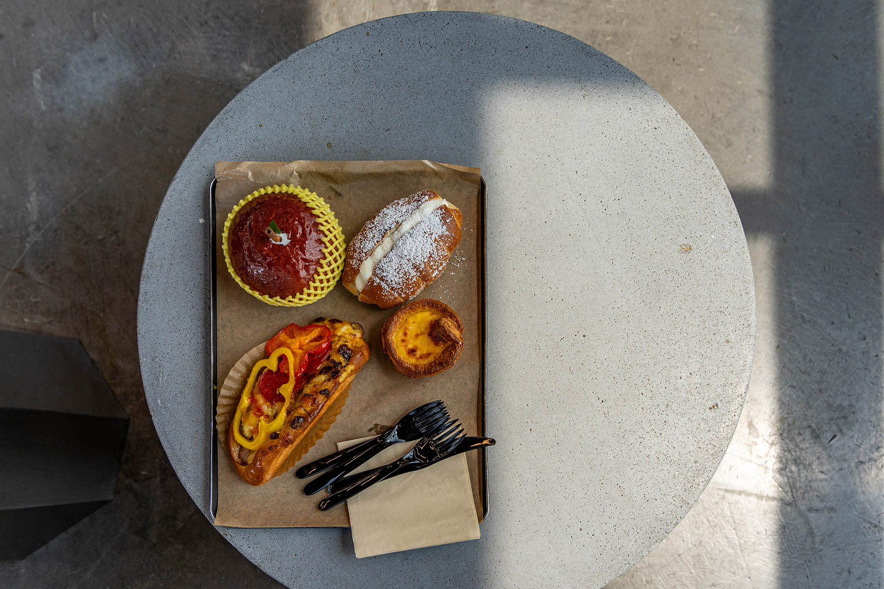 카페산 베이커리 메뉴