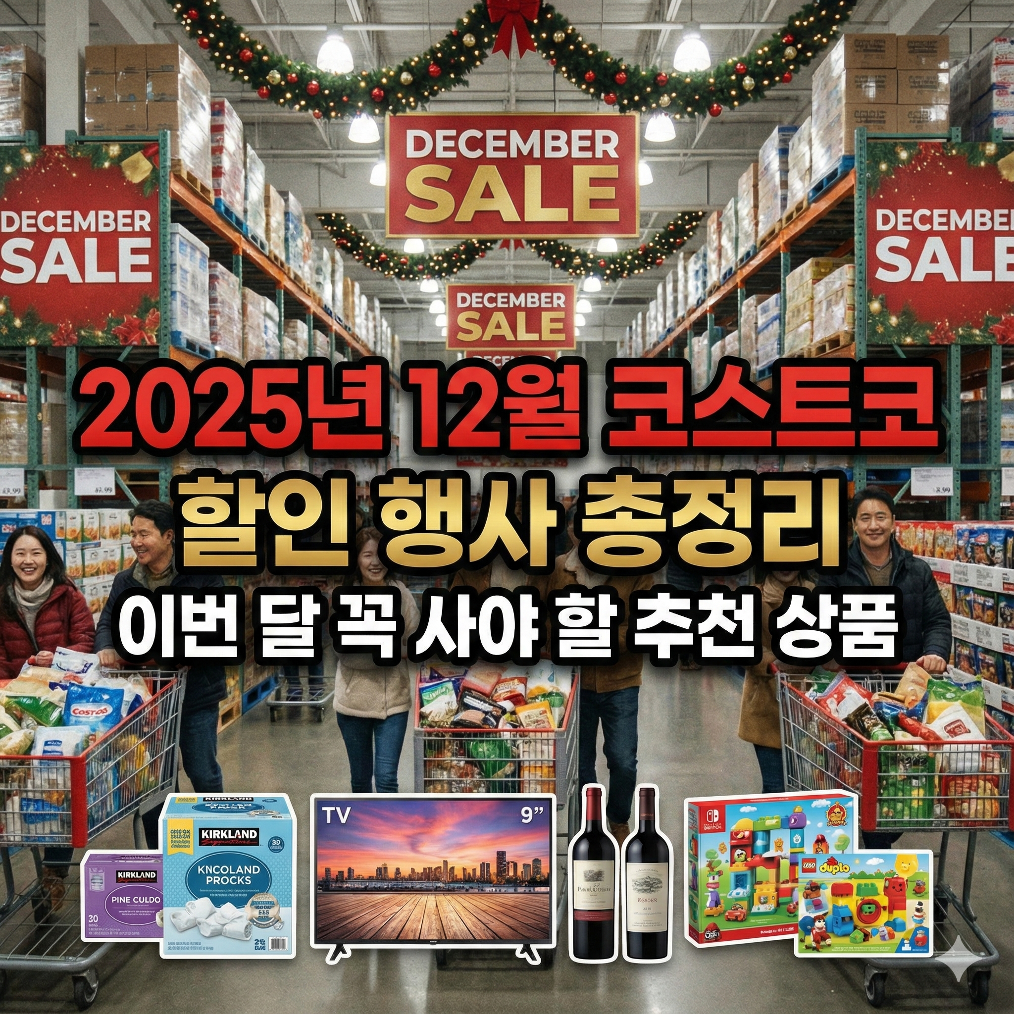 2025년 12월 코스트코 할인 행사 총정리