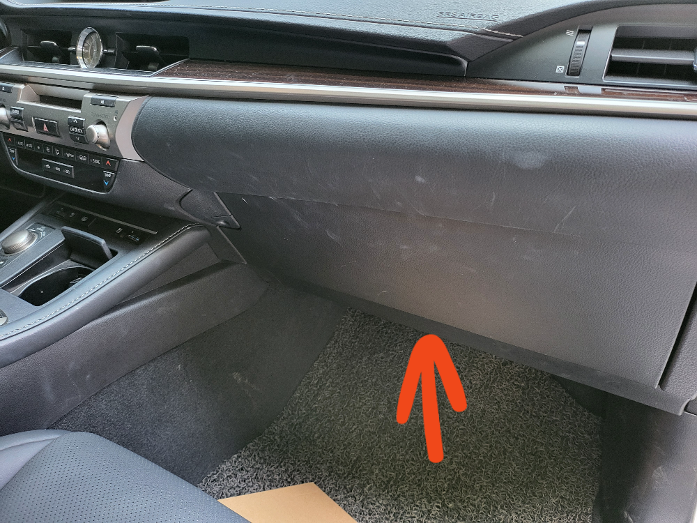 ES300h 실내 에어컨 필터 교체하기